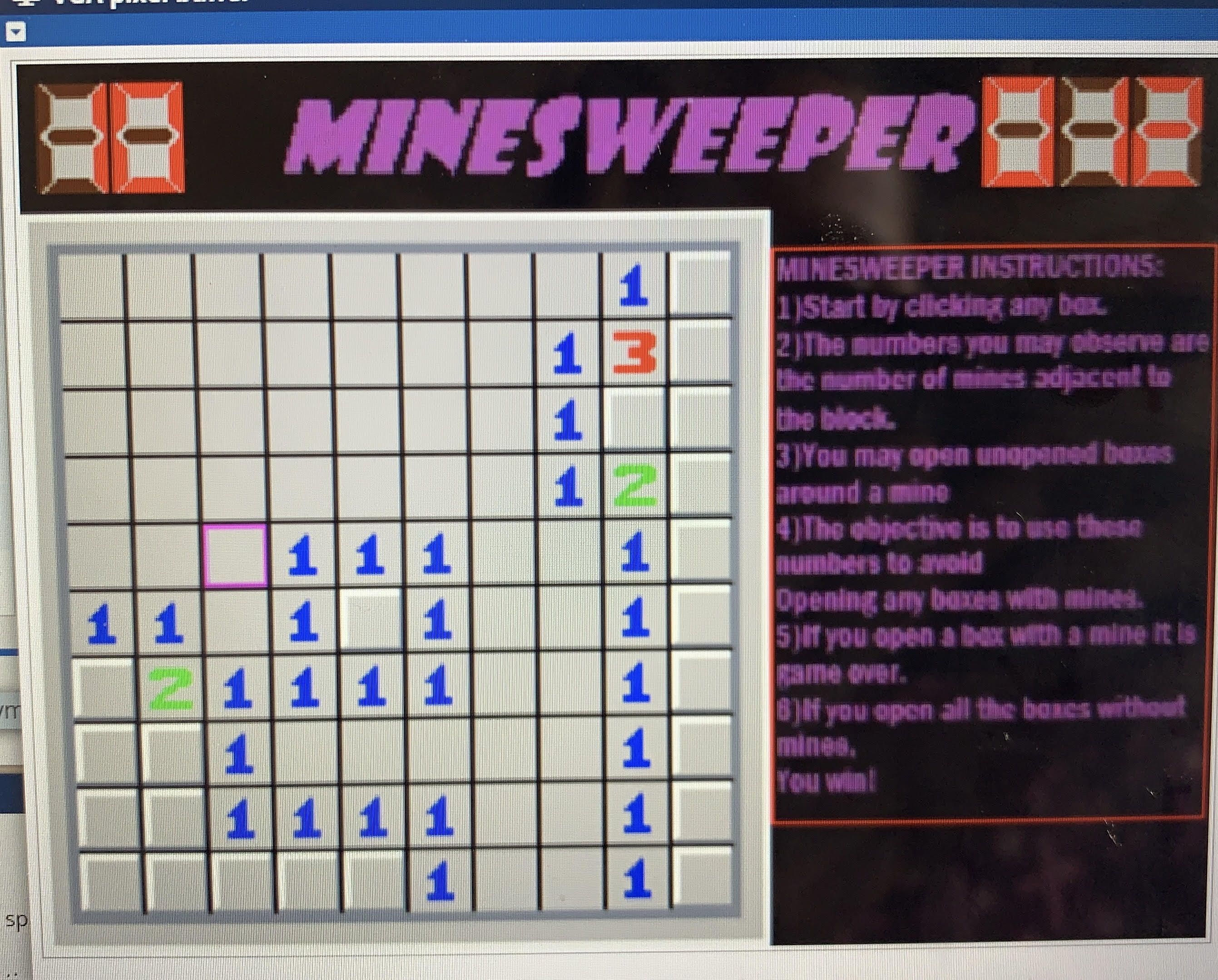 Minesweeper Game